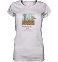 Conclave 2025 Vatican City Waiting For The Smoke Women039S V Neck T Shirt