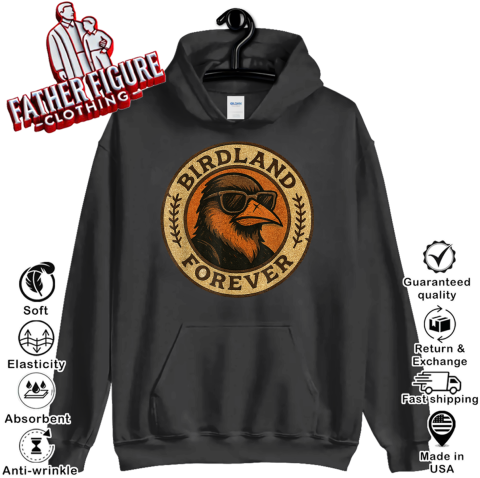 Birdland Forever Cool Retro Oriole Hoodie