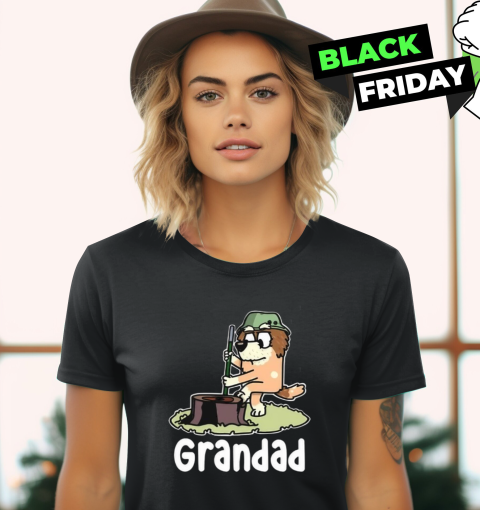 Bluey Soldier Grandad Women039S T Shirt