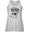Chance Get Out Of Jail Free Racerback Tank