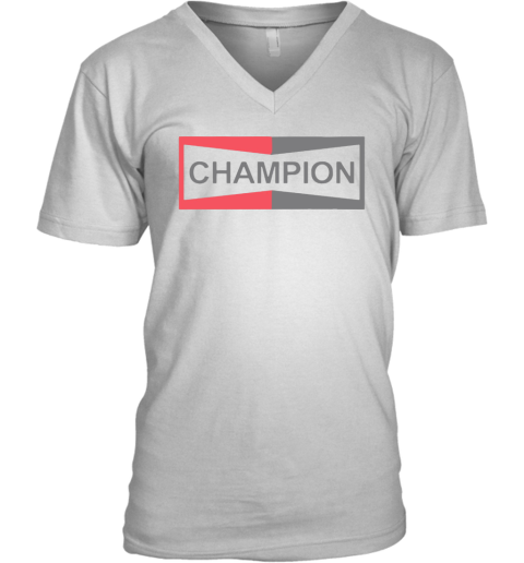 Brad Pitt Cliff Booth Champion V Neck T Shirt
