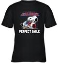 Colorado Avalanche Snoopy Perfect Smile The Peanuts Youth T Shirt