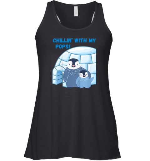 Chillin039 With My Pops033 Racerback Tank