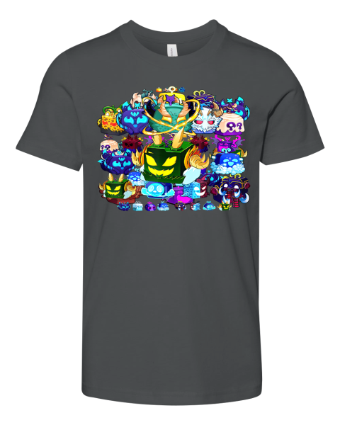 Blox Fruit Round Of Mythicales For Birthday Premium Youth T Shirt