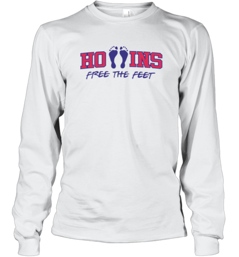 Buffalo Bills Hollins Free The Feet Long Sleeve T Shirt