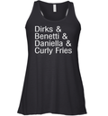 Dirks Amp Benetti Amp Daniella Amp Curly Fries Racerback Tank