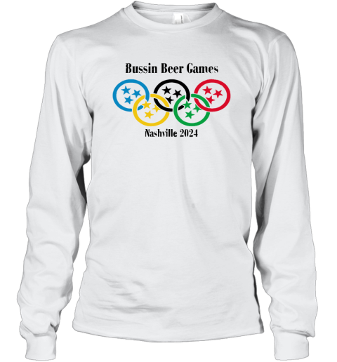 Bussin Beer Games Nashville 2024 Long Sleeve T Shirt
