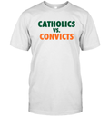 Classic Catholics Vs Convicts 1988 T Shirt
