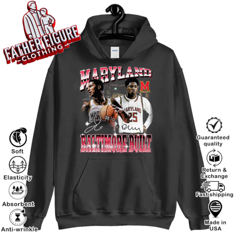 Derik Queen And Julian Reese Baltimore Built Hoodie