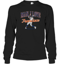 Barstool Ny Man I Love Long Sleeve T Shirt