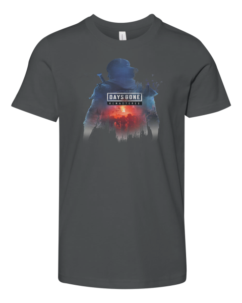 Days Gone Temasterd Ready To Fight Big Chest Poster Premium Youth T Shirt