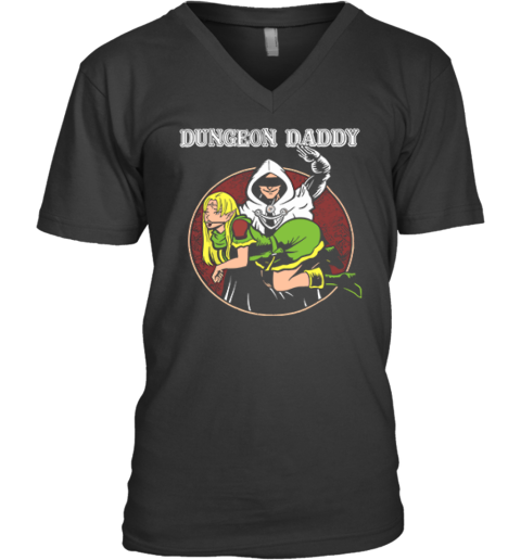 Dungeons Amp Dragons Dungeon Daddy V Neck T Shirt