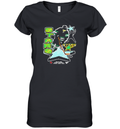 Dallas Stars Black Lamp Lighter Franklin Video Games Women039S V Neck T Shirt