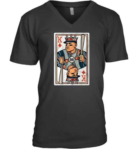 Aaron Judge King V Neck T Shirt