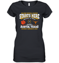 Clemson Tigers Vs Texas Longhorns College Football Playoff 2024 Women039S V Neck T Shirt