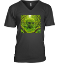 Alien Forest V Neck T Shirt