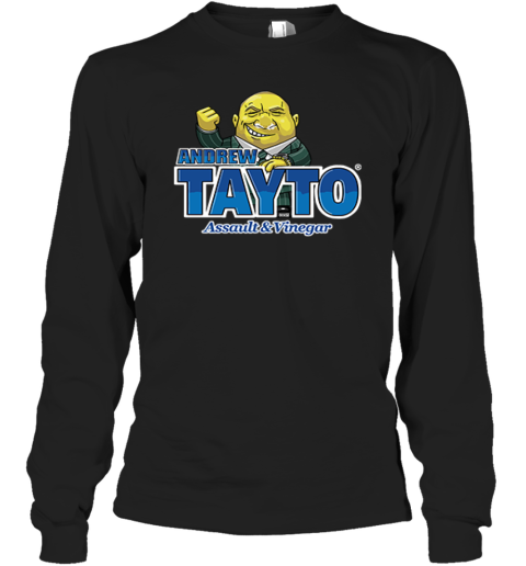 Conor Mcgregor Andrew Tayto Assault Amp Vinegar Long Sleeve T Shirt