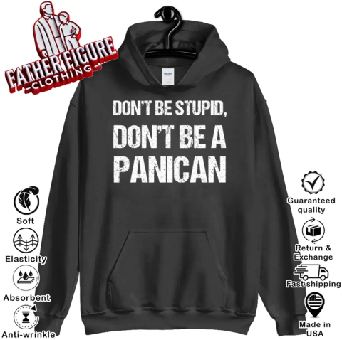 Don039T Be Stupid Don039T Be A Panican Hoodie