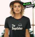 Elon Musk Wears The Dogefather Shirt For Sale Women039S T Shirt