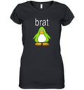 Charli Xcx Brat Penguin Club Brat Women039S V Neck T Shirt