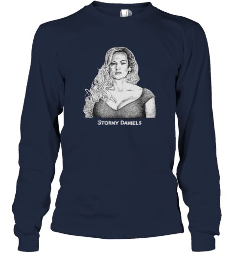 Emily Ratajkowski Stormy Daniels Long Sleeve T Shirt