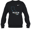 Deshaun Foster We039Re In La Map Sweatshirt