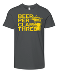 Beer Per Clark Three Caitlin Clark Premium Youth T Shirt
