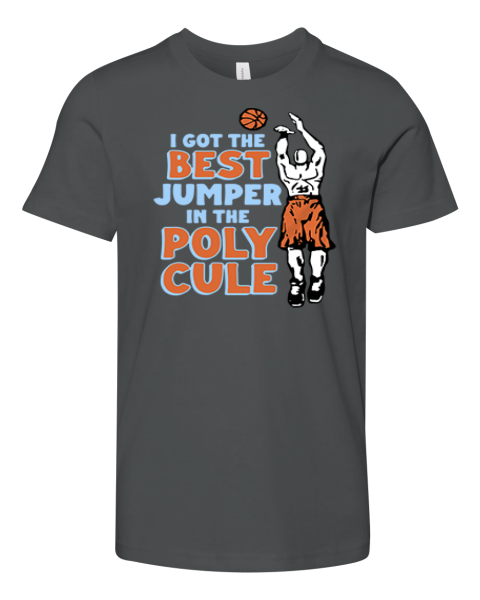 Basketball I Got The Best Jumper In The Polycule Premium Youth T Shirt