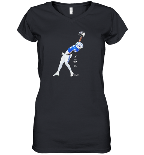Darius Lassiter Byu Cougars Football Women039S V Neck T Shirt