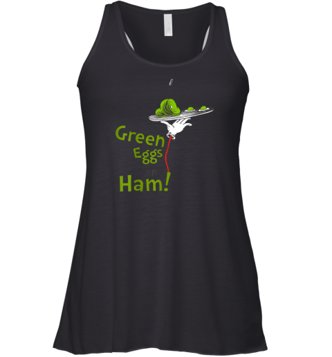 Dr Seuss Green Eggs And Ham Racerback Tank