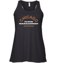 Chicago Clock Management Supervisor Racerback Tank