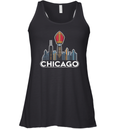 Chicago039S Pope Leo Catholic Pride Design Skyline With Hat Racerback Tank