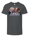 Captain America Civil War Trump Vs Elon Premium Youth T Shirt
