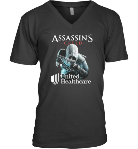 Assassin039S Creed United Healthcare V Neck T Shirt