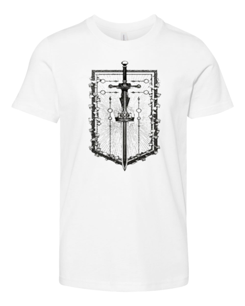 Even In Arcadia Damocles Crest Flag Premium Youth T Shirt