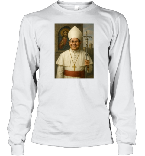 Cardinal Luis Antonio Tagle Pope Francis Long Sleeve T Shirt