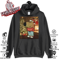 Chill Guy Meme Christmas Costume Hoodie
