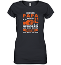 Dieser Papa Wird 31 Geboren Um Der Beste Vater Der Welt Zu Sein Women039S V Neck T Shirt