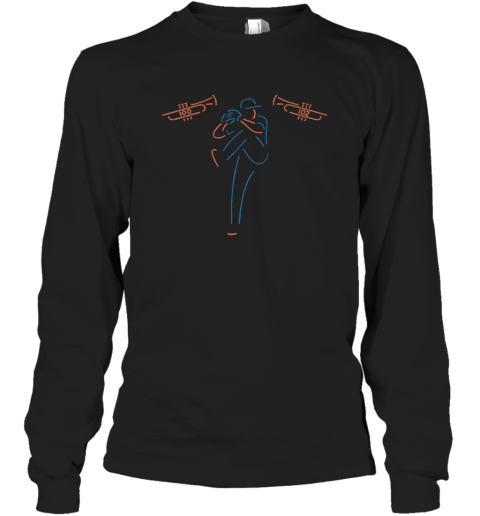 Edwin Daz New York Mets Long Sleeve T Shirt