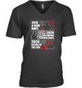 Biden 2020 The Empire Strikes Back Trump 2024 Return Of The Jedi V Neck T Shirt