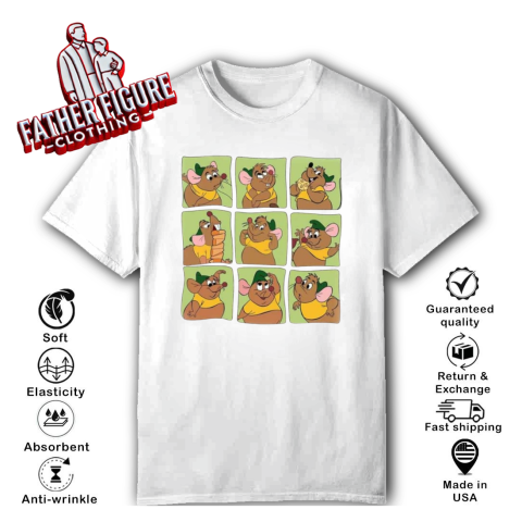 Disney Cinderella Gus Emotions Box Up T Shirt
