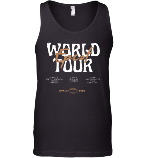 Drinking Around The World Epcot Drinking World Showcase Team Tank Top