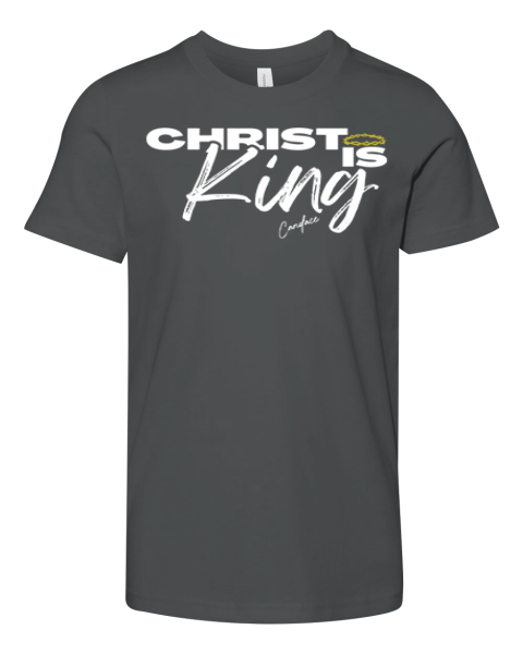 Christ Is King Premium Youth T Shirt
