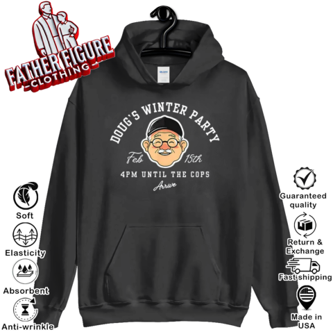 Dougs Winter Party February 15 Hoodie