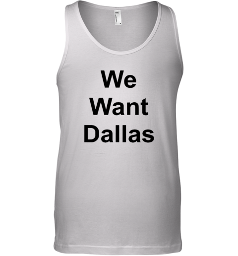 Anthony Edwards Wearing We Want Dallas Tank Top