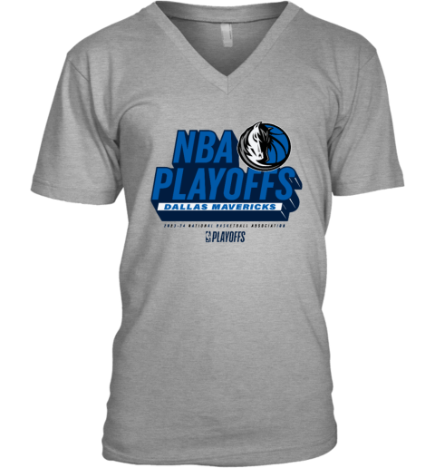 Dallas Mavericks Nba Play Off V Neck T Shirt