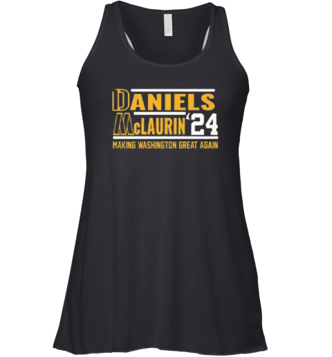 Daniels Mclaurin 24 Making Washington Great Again Racerback Tank
