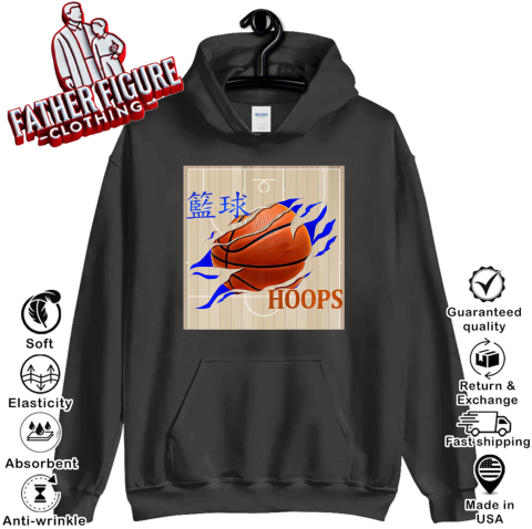 Basketball Sport Chinese Hoodie