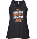 Chicago Bears We Almost Always Almost Win Racerback Tank