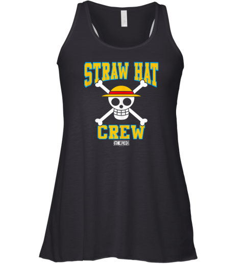 Anime Straw Hat Crew Athletic Type Jolly Rogers Racerback Tank